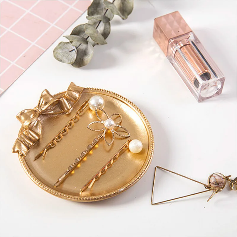 Полимерный косметический поднос для хранения ювелирных изделий тарелка макияжа