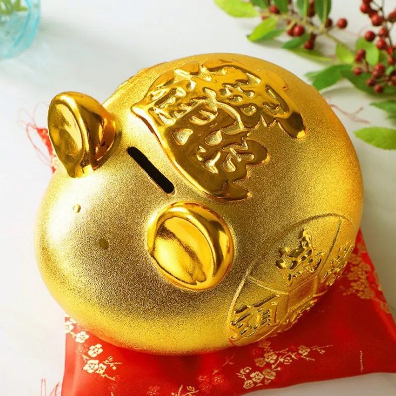 CN копилки Золотая крыса Копилка мышь банк мультфильм украшение дома фестиваль