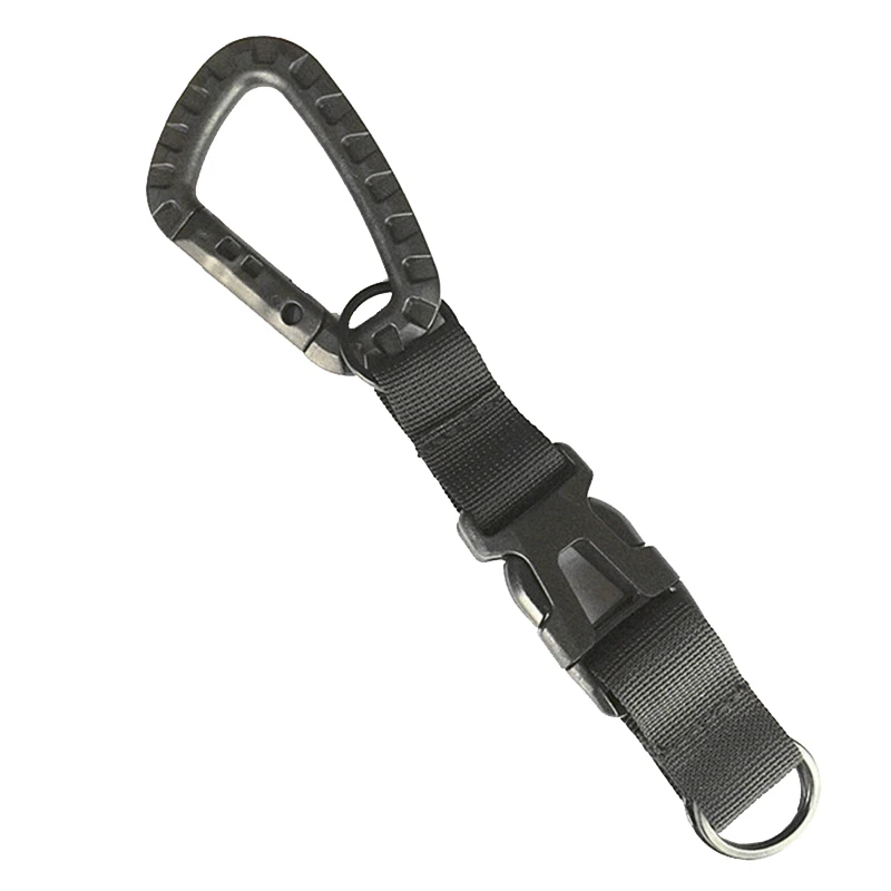 Tactical Keychain Strap Belt Clip Backpack Hooks Key Belt Keychain Holder Backpack Accessories Molle System Climbing Equipment