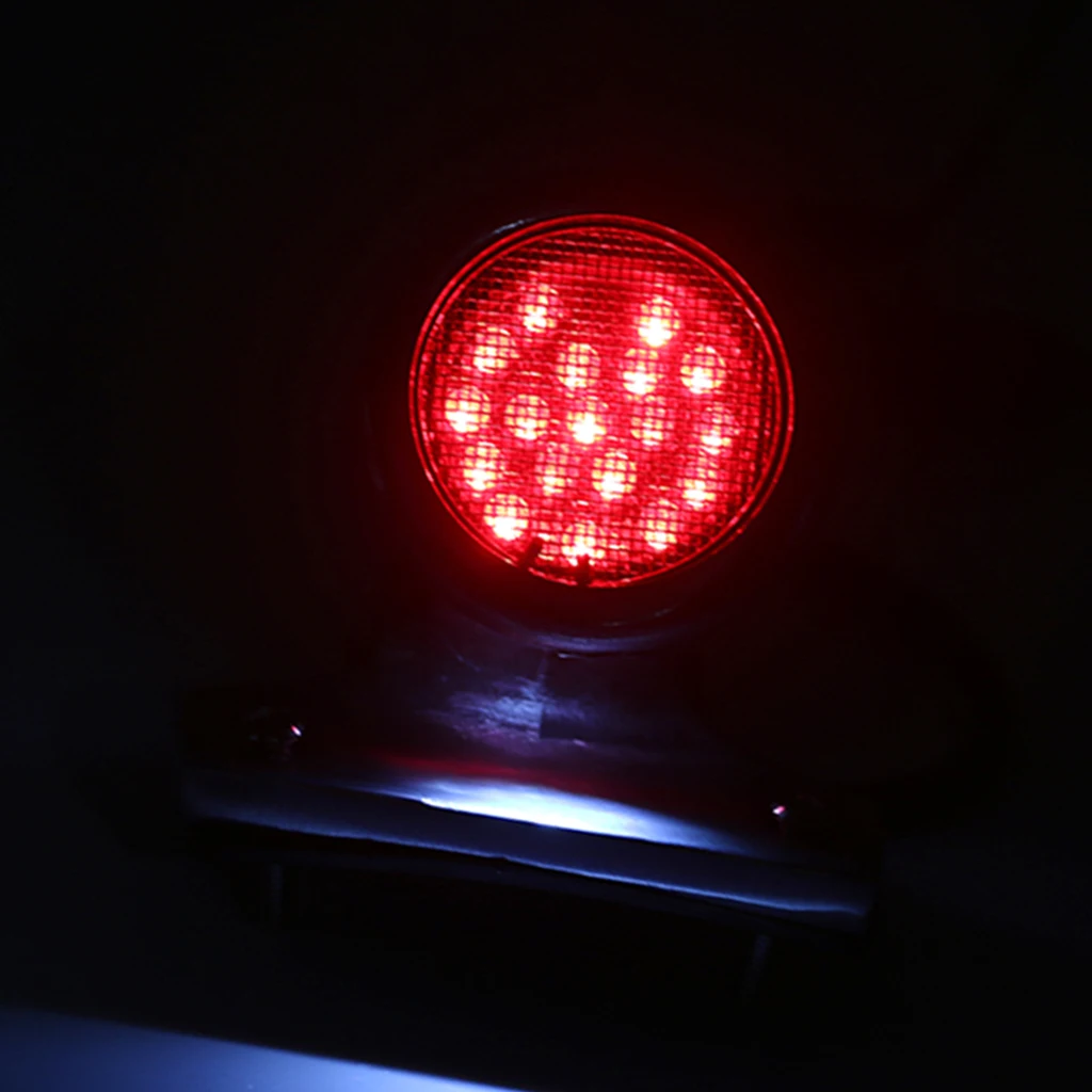 Задний стоп сигнал для мотоцикла велосипеда красного цвета 12 В задний светильник