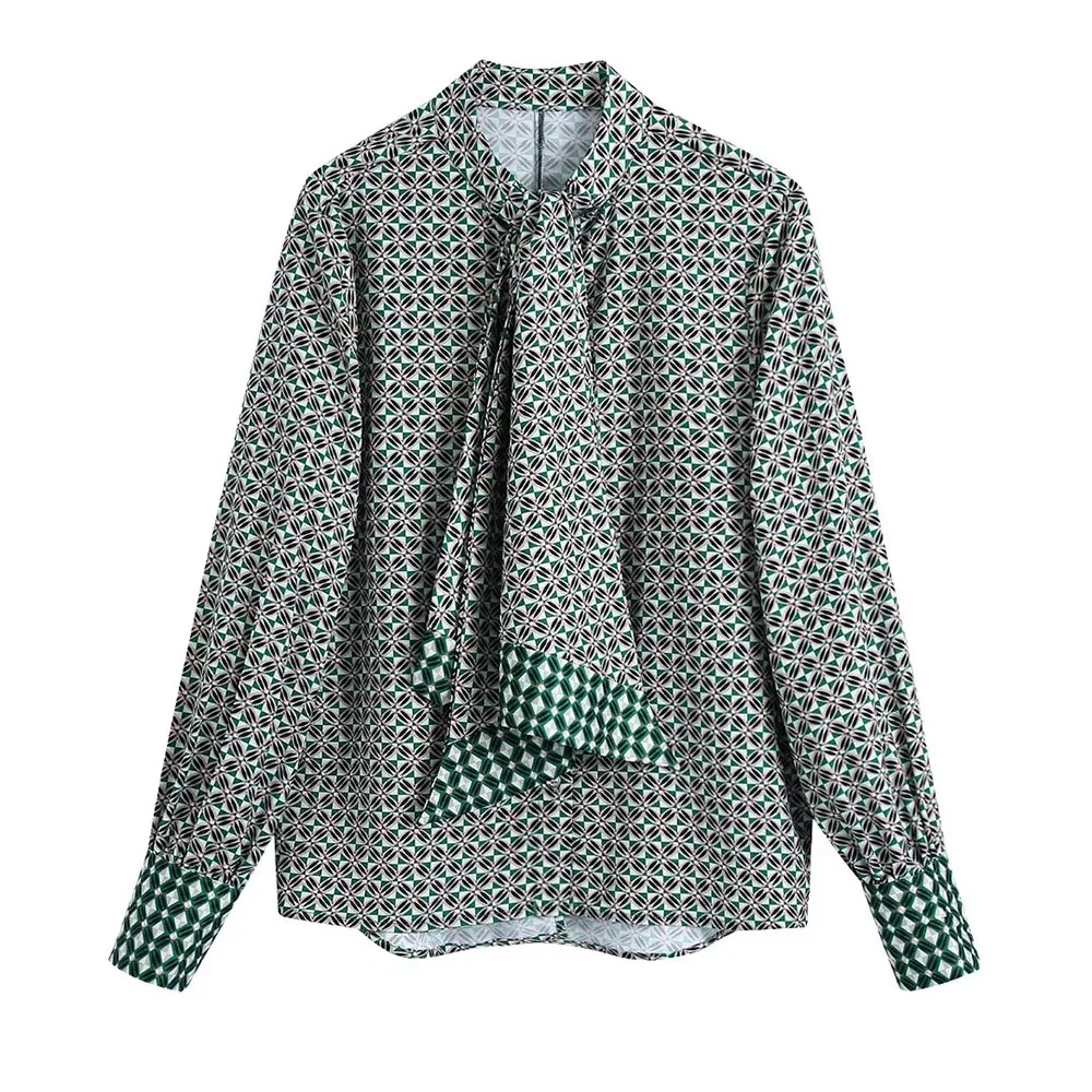 

DYLQFS 2021 Летняя женская однобортная рубашка с рисунком женский винтажный богемский, женская уличная одежда, рубашки, повседневный шикарный т...