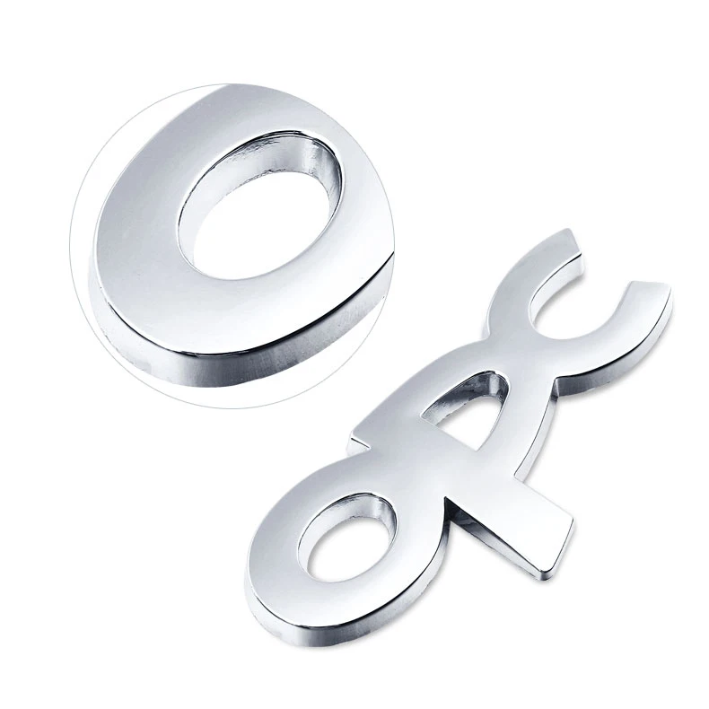 Металлический значок с 3D логотипом OPC Line 1 шт. наклейки декоративные аксессуары