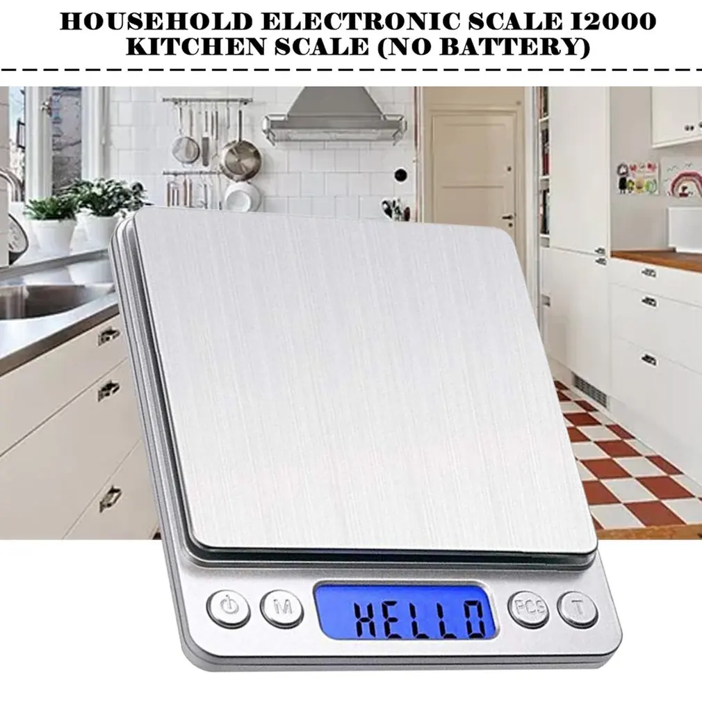 

500/0.01g Precision LCD Digital Scales 500g/3000g Mini Electronic Grams Weight Balance Scale for Tea Baking Weighing Scale