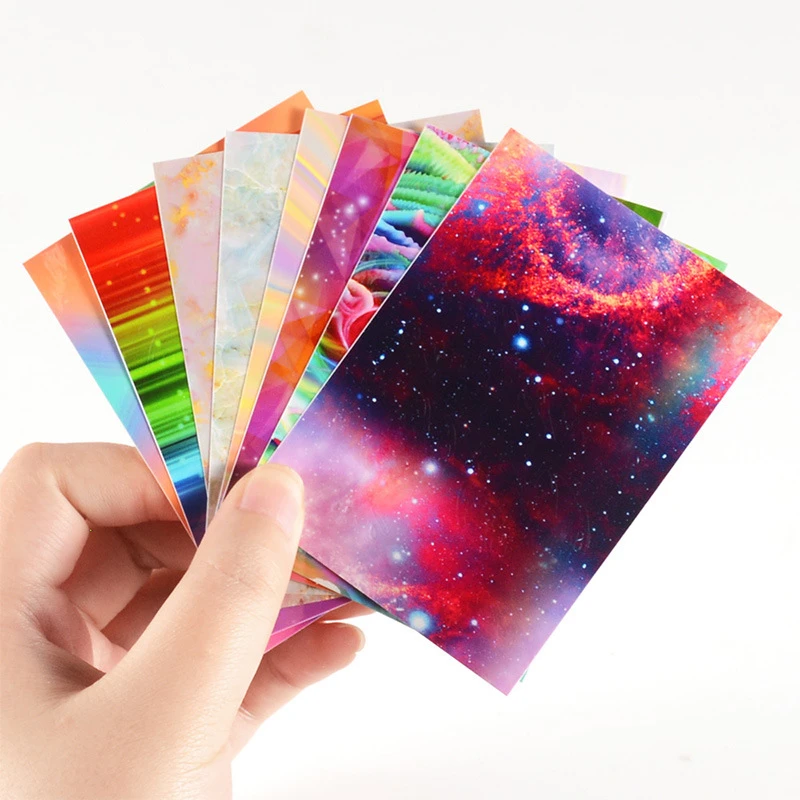 Новые крылья бабочки голографические наклейки для ногтей переводные 3D