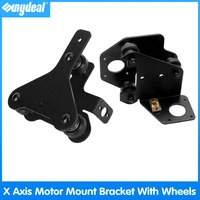 3d printer parts cr 10s x axis motor mount bracket with wheels pom nut right left front back motor plate for ender 3s