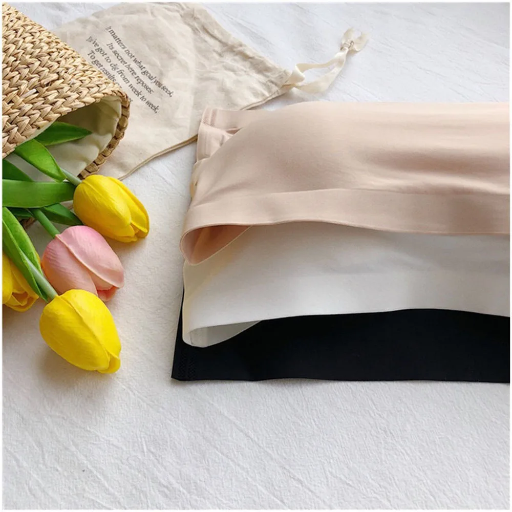 Новинка цельный бесшовный топ-труба Женский невидимый бюстгальтер нижнее белье