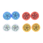 2 шт. автомобиль открывания двери Предупреждение лампы-вспышки Безопасность индикация 5 светодиодов Беспроводной анти-столкновения сигнальный светильник и габаритных фонарей