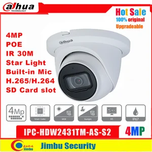 IP-камера Dahua, 4 МП, встроенный микрофон, разъем для SD-карты