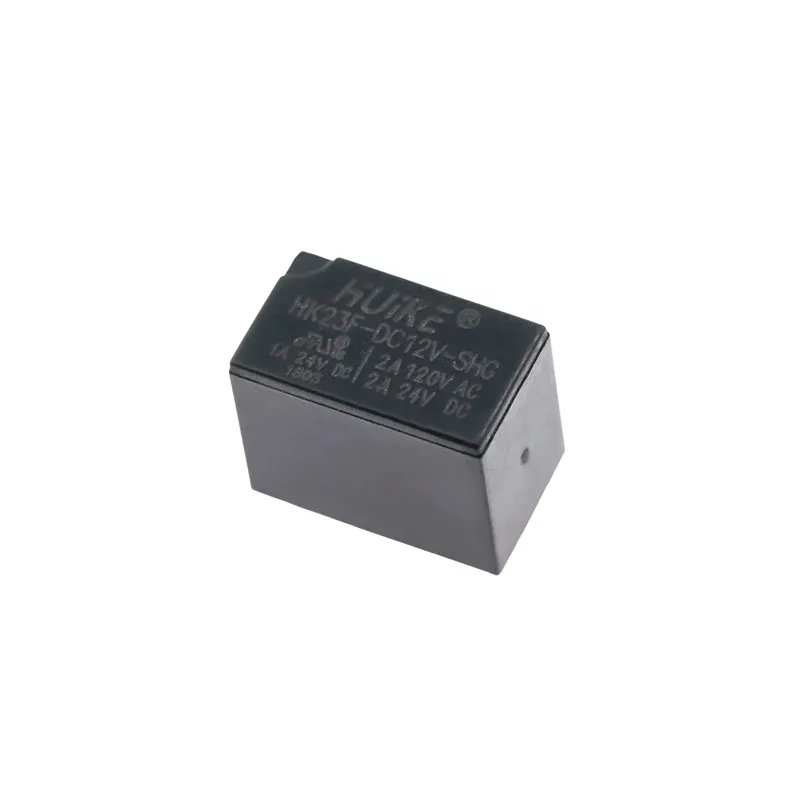 5 шт./лот HUIKE реле HK23F DC5V SHG DC12V DC24V вольт Мощность В 12 24 постоянного тока 2A 2 6 Pin 0