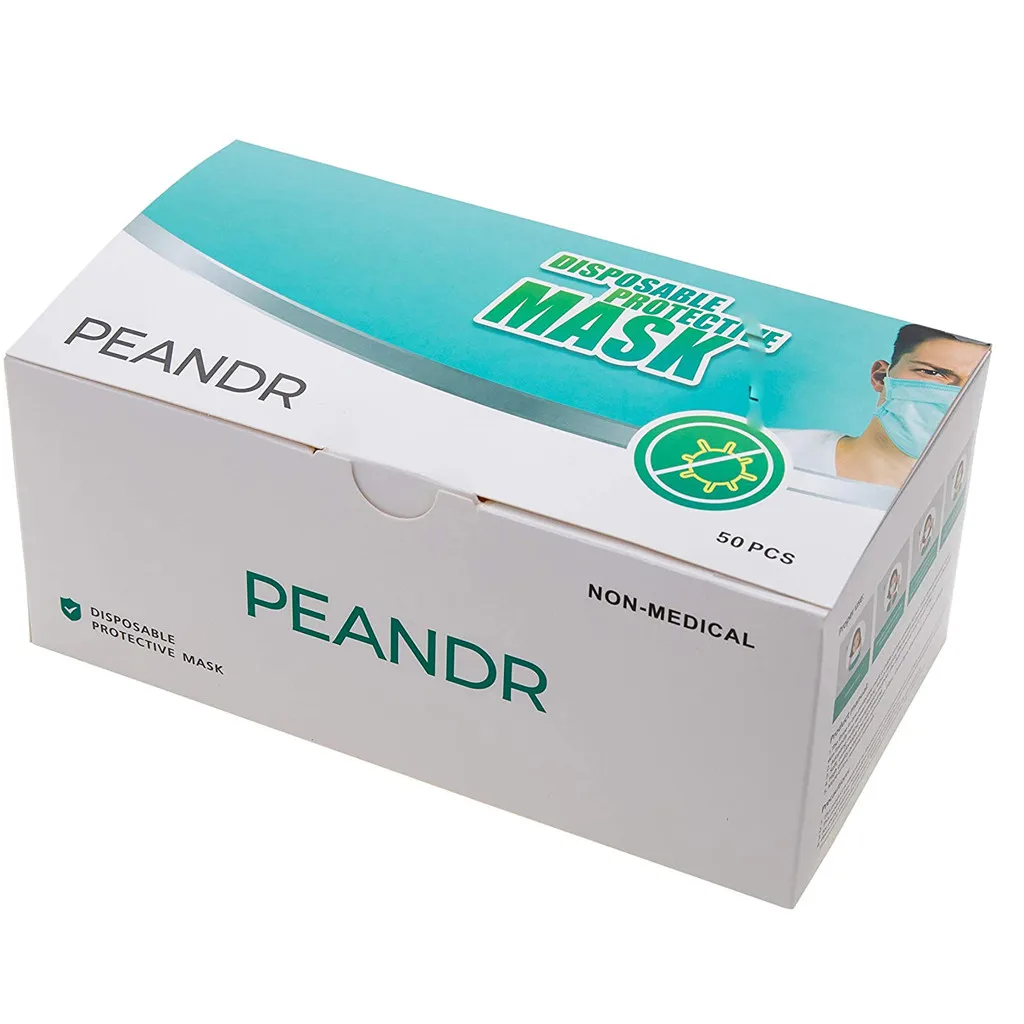 

Strong Protection Masks Disposable Face Masks 3-Ply Disposable Face Mask