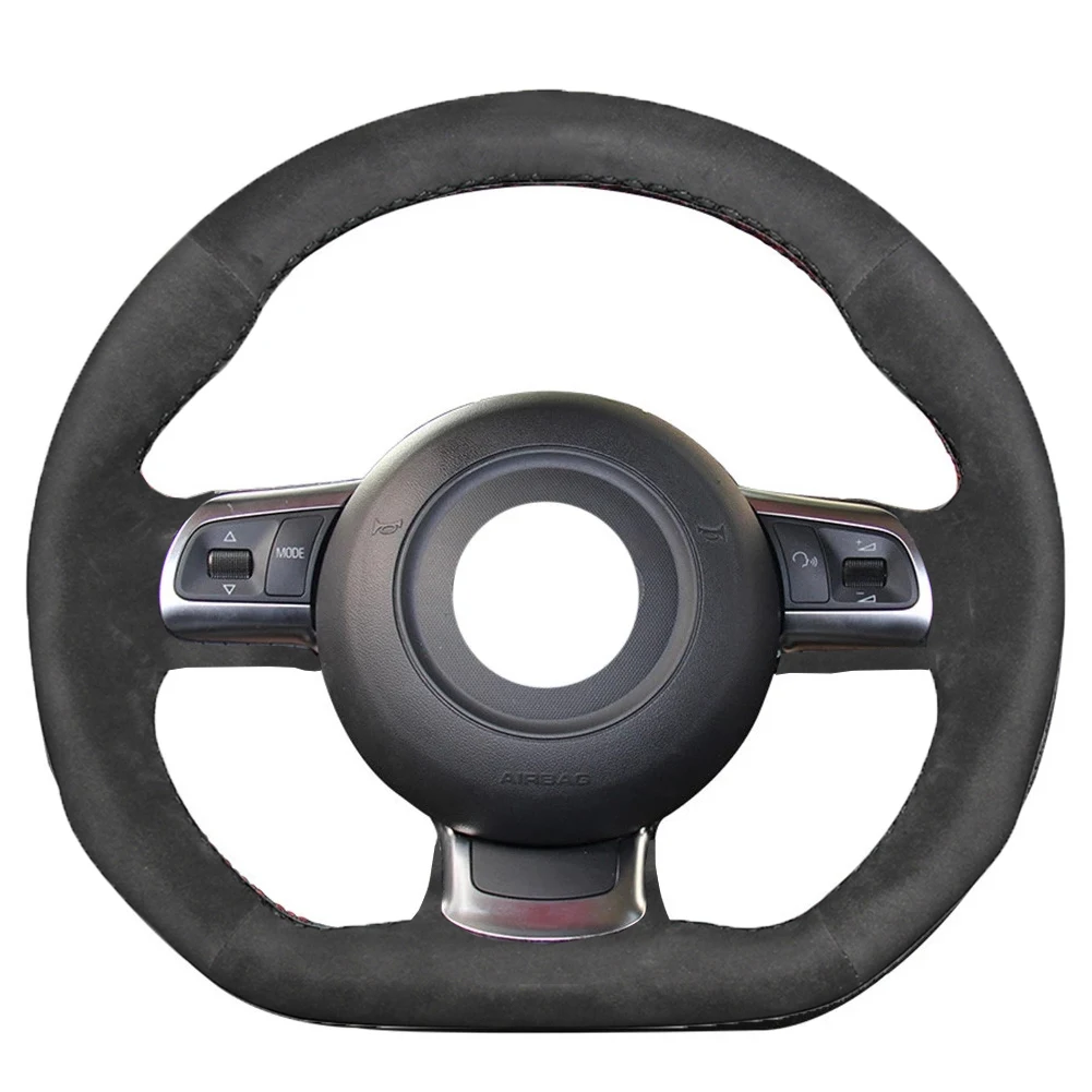 

Alcantara Leather Suede Car Steering Wheel Cover for Audi TT 2008-2013