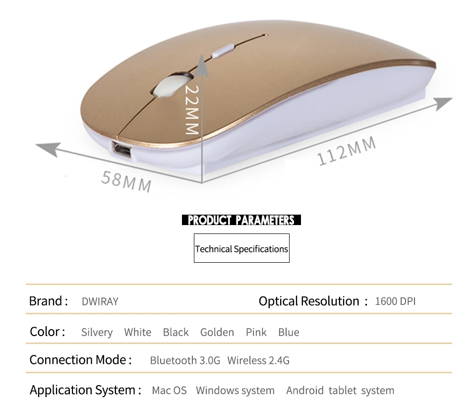 Bluetooth мышь для xiaomi huawei Бесшумная беспроводная мышь перезаряжаемая компьютерная эргономичная мышь для Macbook air/pro mause pc