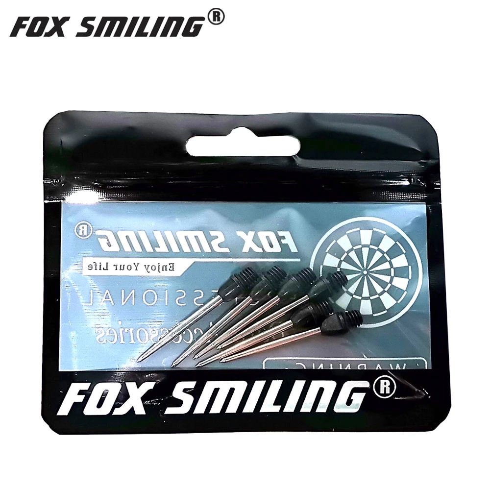 Лисица Smiling 28 мм стальная Дротика s Tip 6 шт. профессиональный сменный дротик