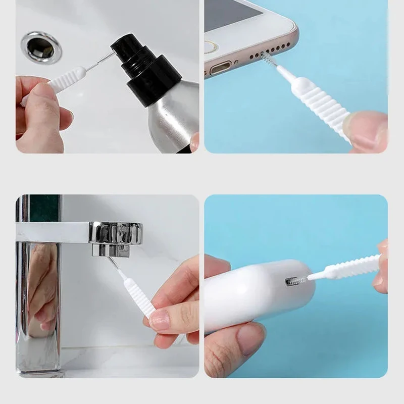 

10pcs/set Anti-clogging Small Brush Pore Gap Cleaning Brush Shower Head Cleaning Cell Phone Hole Cleaning Accessories