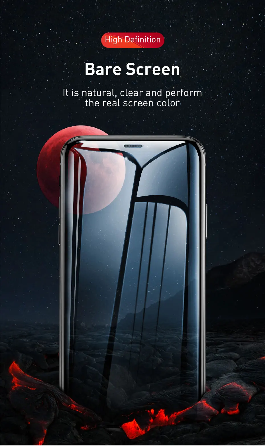 Baseus 0,23 мм защита для экрана для iPhone 11 Pro Max защитное стекло закаленное стекло для iPhone стекло 2 шт. и инструмент