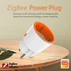 Умная розетка электропитания Tuya Zigbee 3,0, 16 А, 3680 Вт, с пультом ДУ