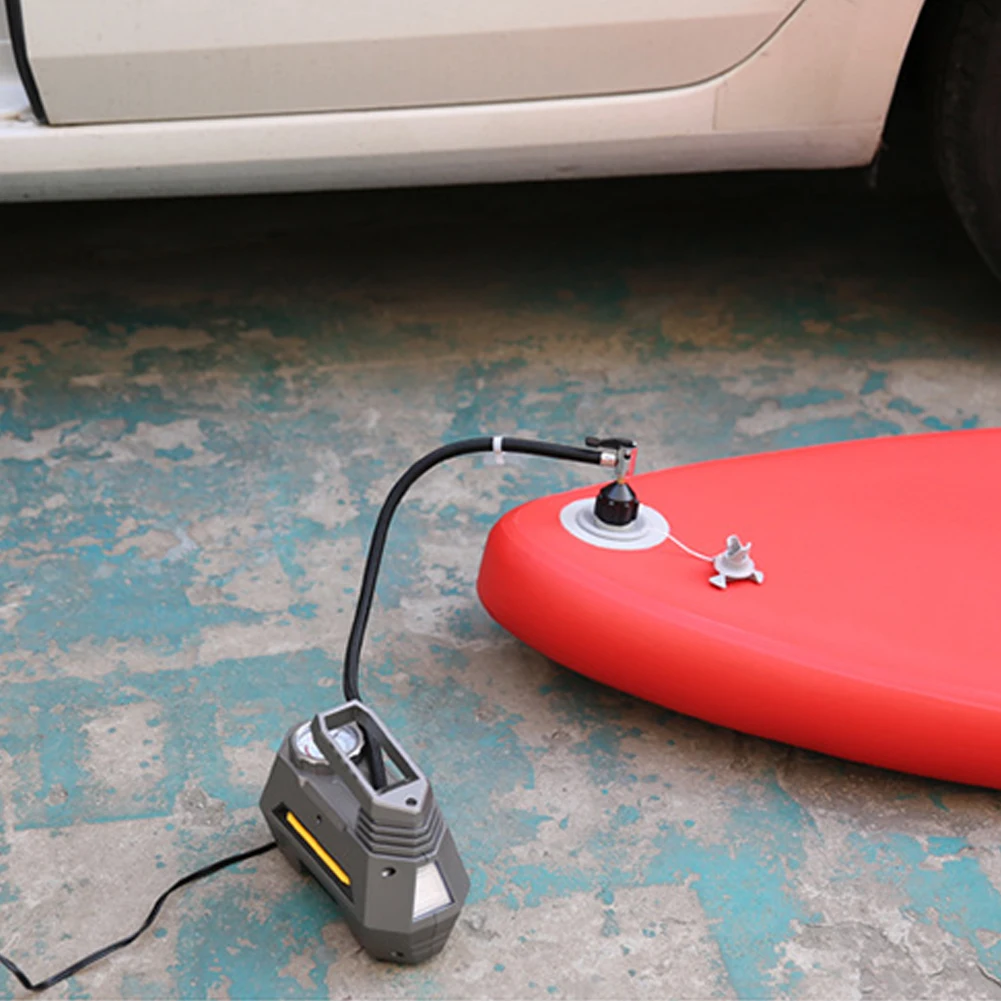 Надувная гребная лодка для серфинга с веслом доска насос Каяка воздушный клапан