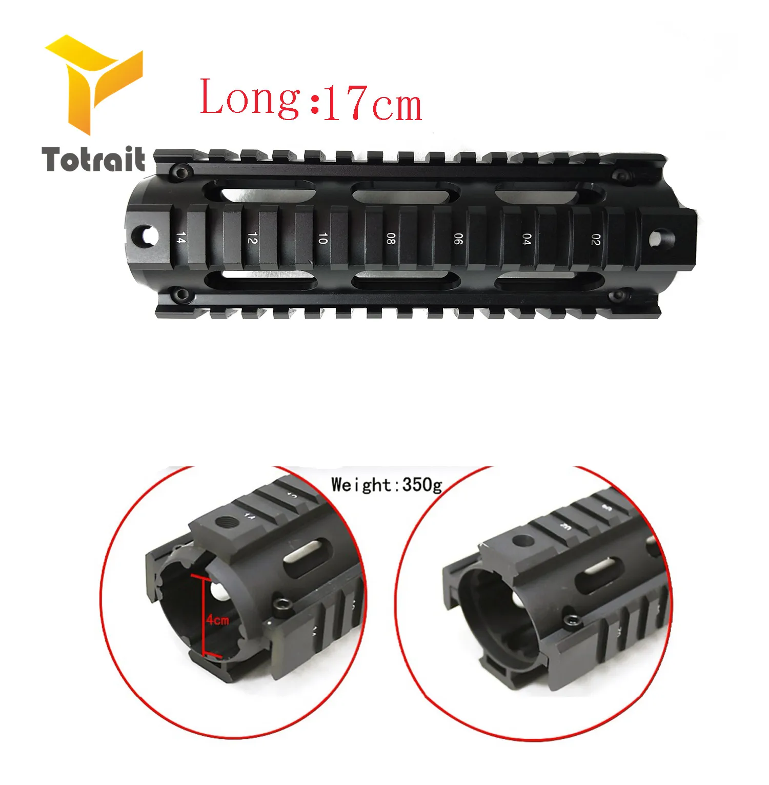 Защитная накладка для страйкбола 6 7 дюйма AR15 M4|Кронштейны и аксессуары прицелов| |