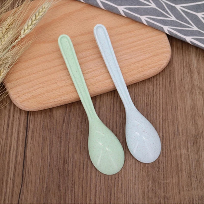 5 шт. пластиковые ложки для мороженого десерта чая |