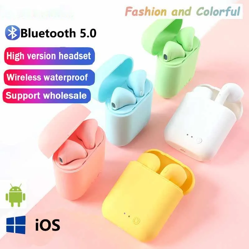 Mini-2 TWS Wireless Earphones Bluetooth 5.0 Headphones Sports Earbuds Headset With Charging Box For All Smartphones PK i9s i7s