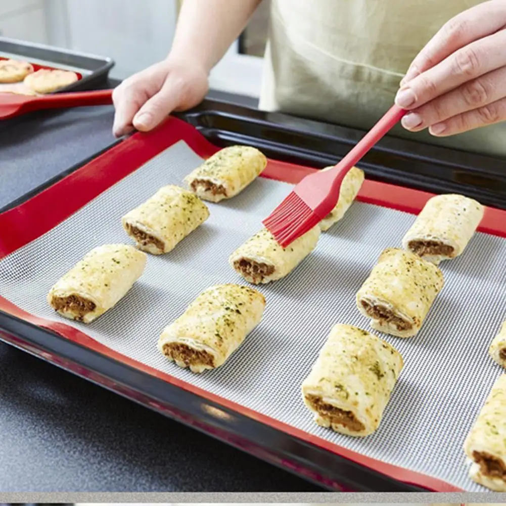 3 шт. антипригарный силиконовый коврик для выпечки инструменты раскатывания
