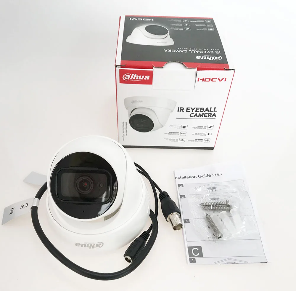 Dahua Lite Plus Series 4K HDCVI Camera HAC-HDW1801TL-A Встроенный микрофон Водонепроницаемая IP67 2 8 мм 3 6