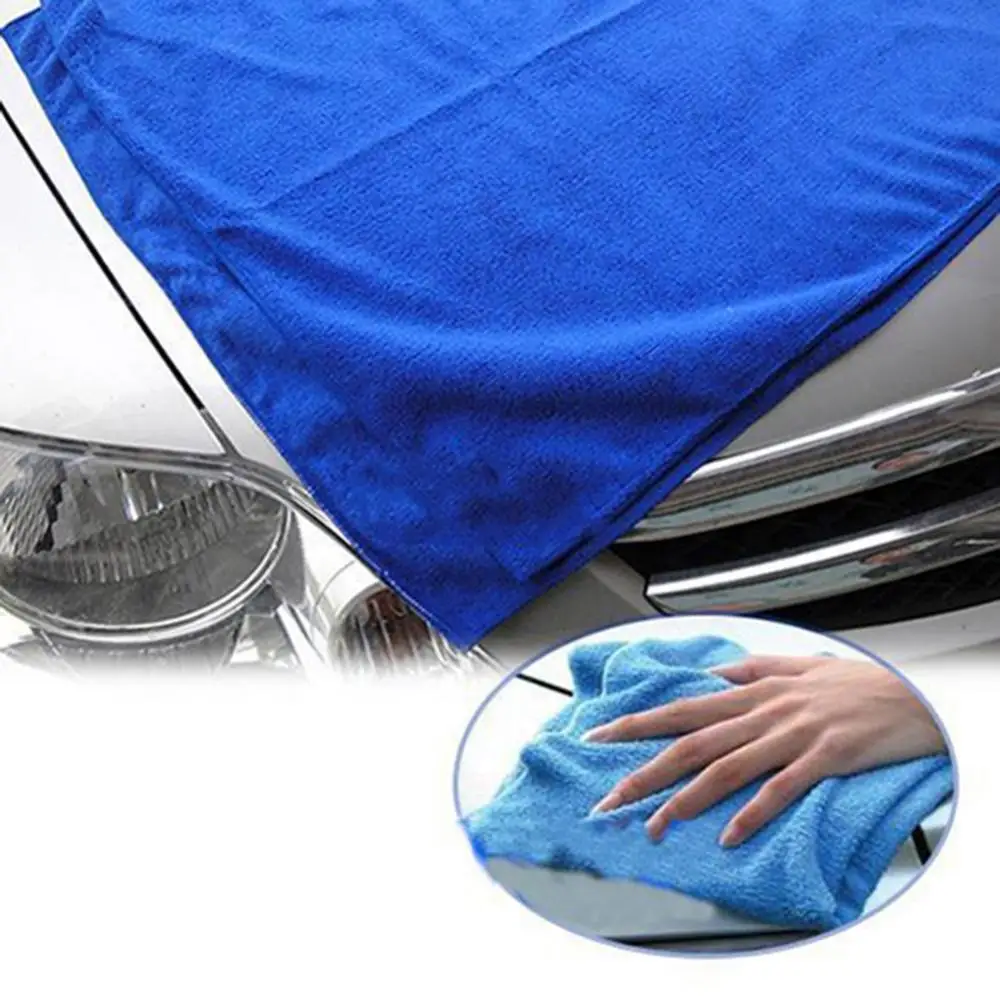 

Large Microfibre Cleaning Car Cloth Soft Absorbent Wash Duster Vehicle Towel