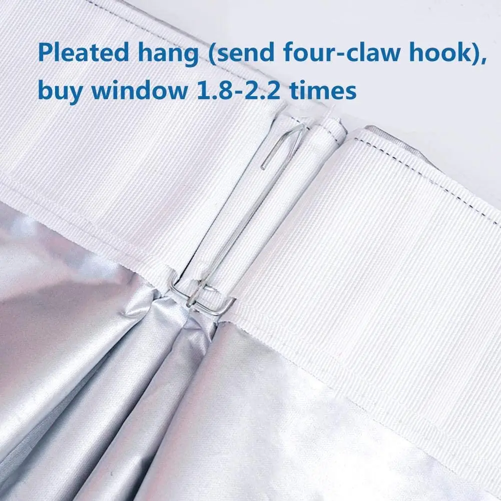 

Coated lining blackout curtains thickened light-blocking heat-insulating glass curtains living room bedroom оѬвгосиннђ