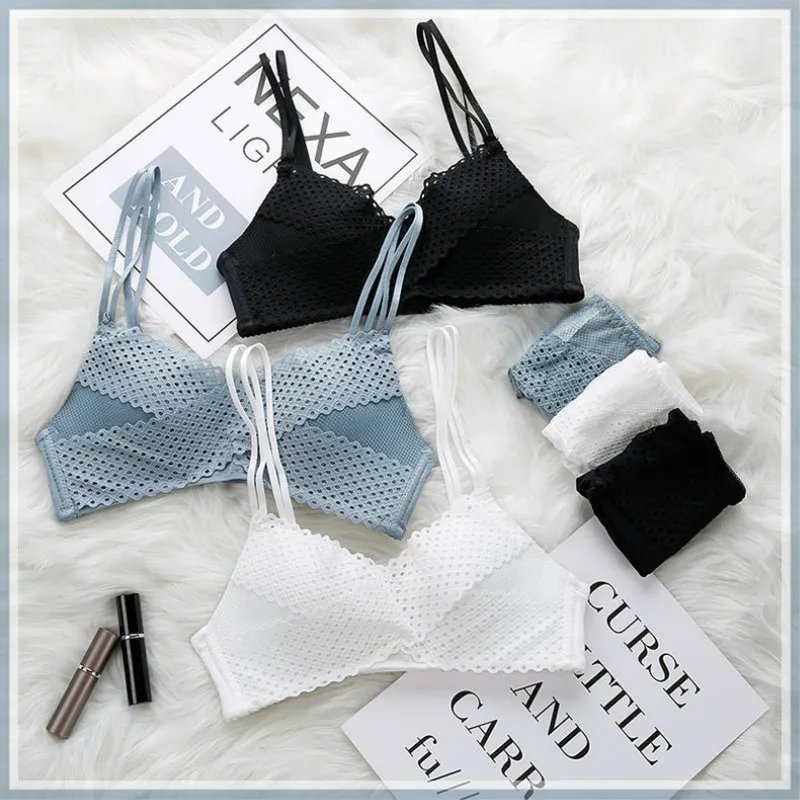 Бюстгальтер женский бесшовный без косточек пикантное нижнее белье с чашками пуш