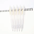 4 шт., механический карандаш в Корейском стиле, канцелярские принадлежности, прозрачные автоматические карандаши, очаровательный пластиковый карандаш, школьные и офисные принадлежности