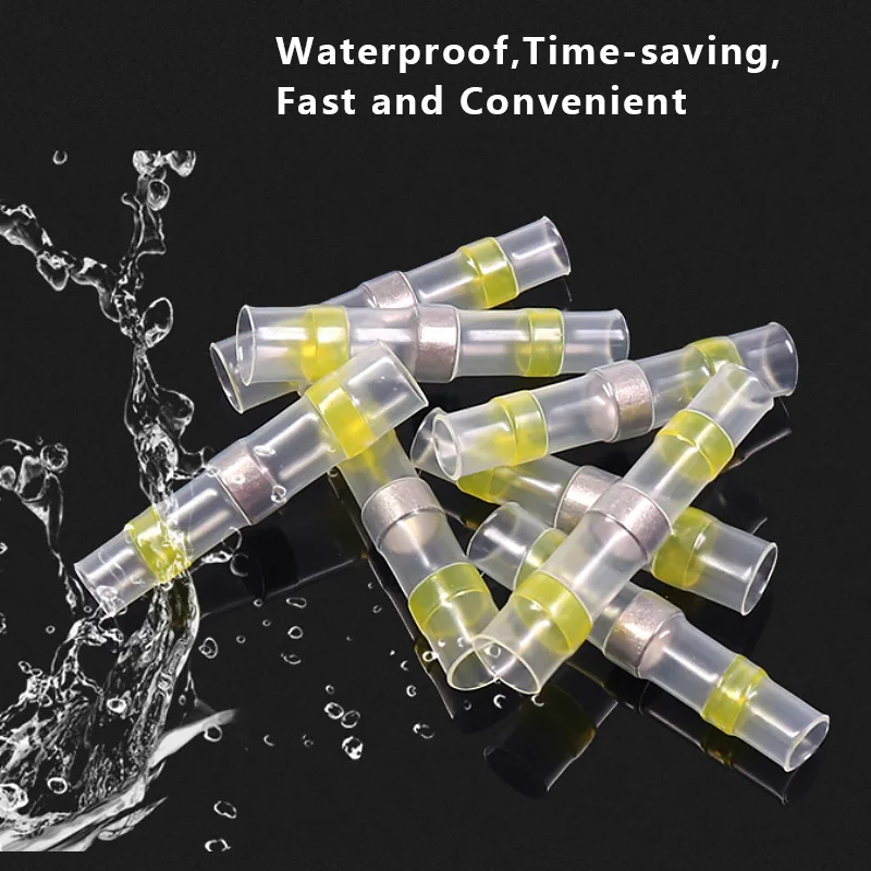 20 шт Быстрая терм усадочная припоя рукав провода соединителя практичный