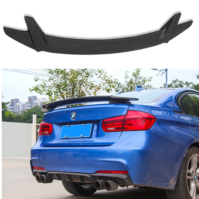 

GT Styling Carbon Fiber Rear Wing Spoiler for BMW F30 3Series 320i 328i 328d Sedan & F80 M3 2012 - 2017
