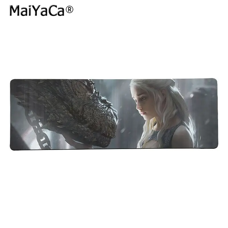 Maiya Игра престолов Daenerys Таргариен Дракон офисные мыши геймер мягкий коврик для