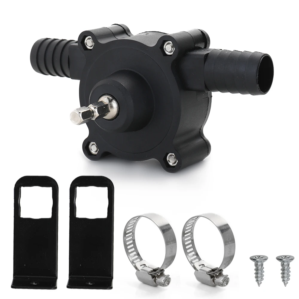 

Portable Electric Drill Pump Self Priming Transfer Pumps Oil Fluid Water Pump ElectricDrill Driven Self-priming Pump