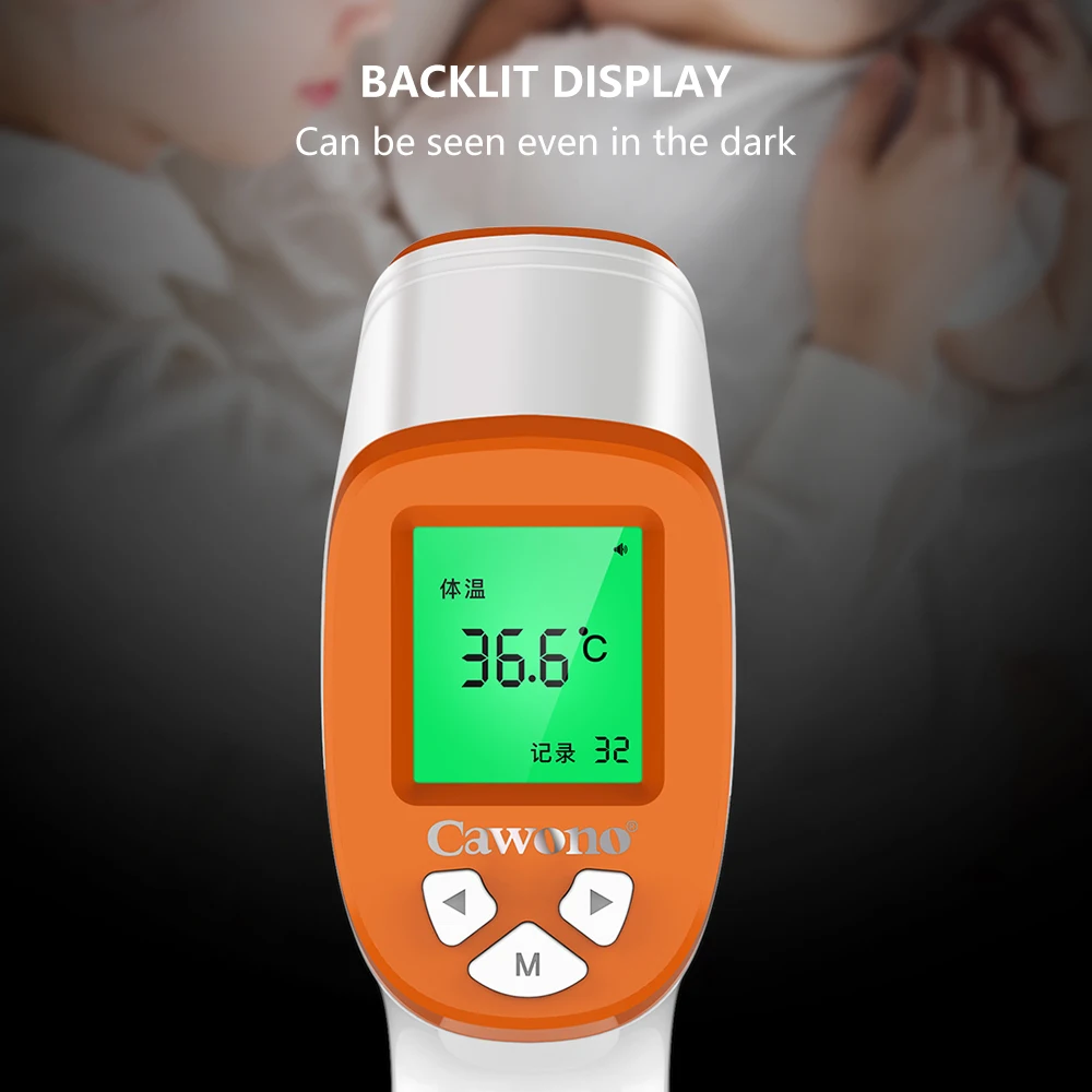 Baby Forehead Thermometer Infrared Digital LED Body Temperature Meter Non-contact Gun Children Adult Fever New | Инструменты