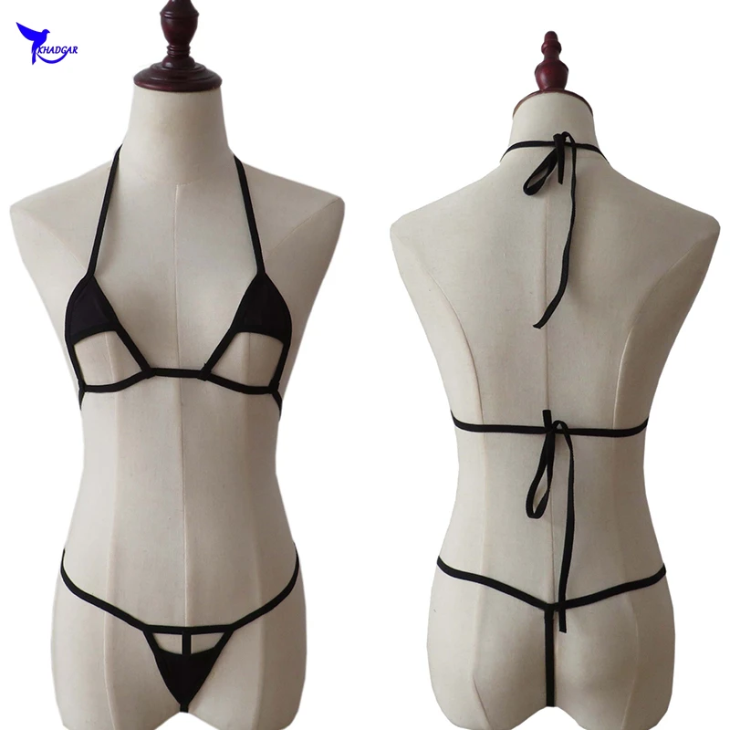 Пляжные для солнечных ванн купальник сексуальный Экстремальный дикий микро