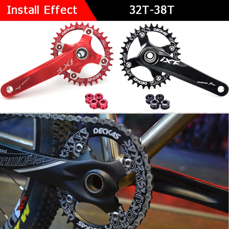 Звездообразная звезда JIANKUN IXF MTB 104BCD 170 мм звездообразная Звездочка для горного