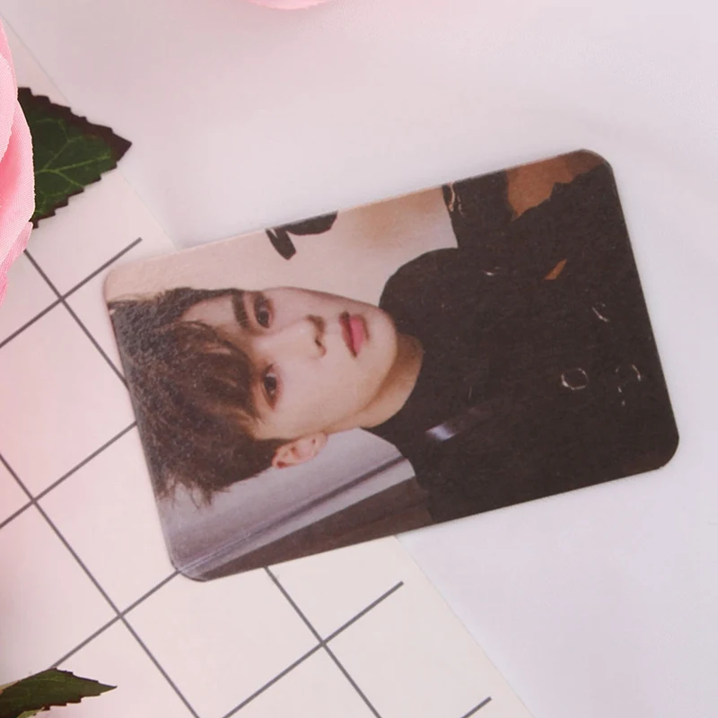 H13 И белая версия Taeyong Mark KPOP NCT 127 самодельный эмпатия открытки в Альбом Плакат черный автограф фотобумага - Цвет: H13