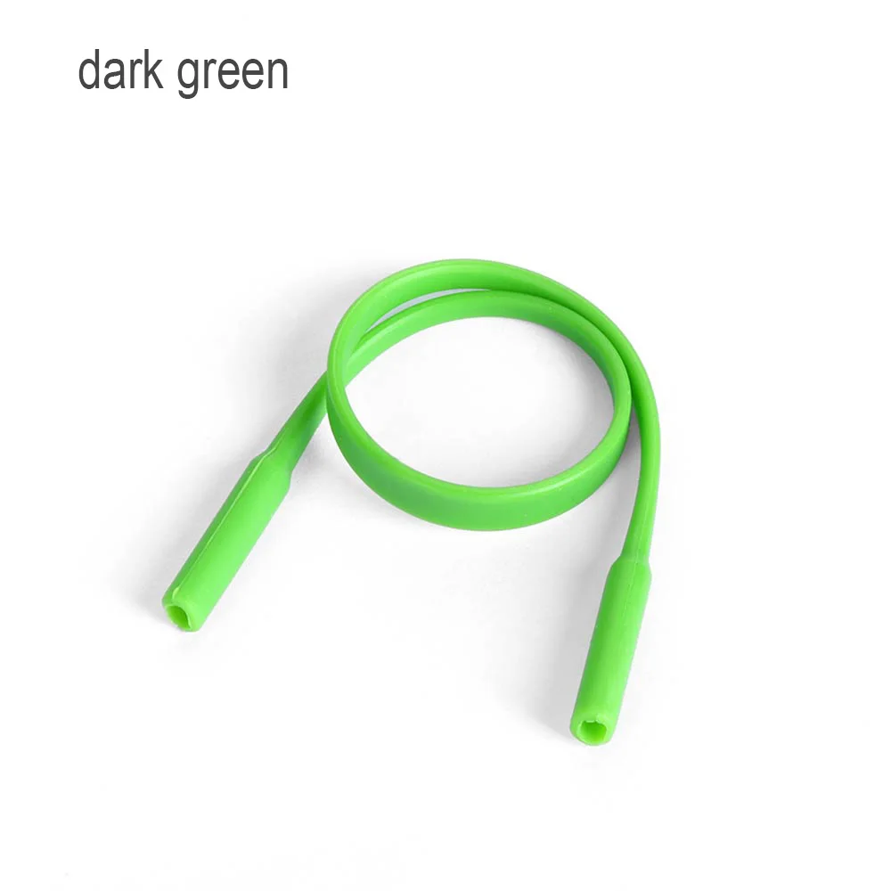 2-dark green 1 шт., силиконовые очки на цепочке, спортивный дайвинг, водонепроницаемый ремешок, спортивные очки, солнцезащитные очки, держатель шнура, для детей, взрослых, аксессуары для очков - Цвет: 2-dark green