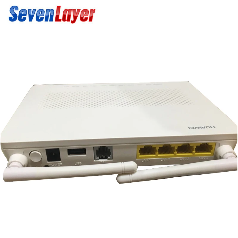 100% оригинальный новый EPON HS8145C Gpon WiFi Ont onu 2POTS + 4FE 1USB модем с английским программным