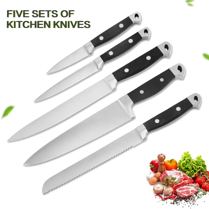 

Нож шеф-повара 8 дюймов с двойной головкой из стали, Филейный нож Shunde из высокоуглеродистой стали для рыбы, нож для хлеба, нож для чистки овощ...