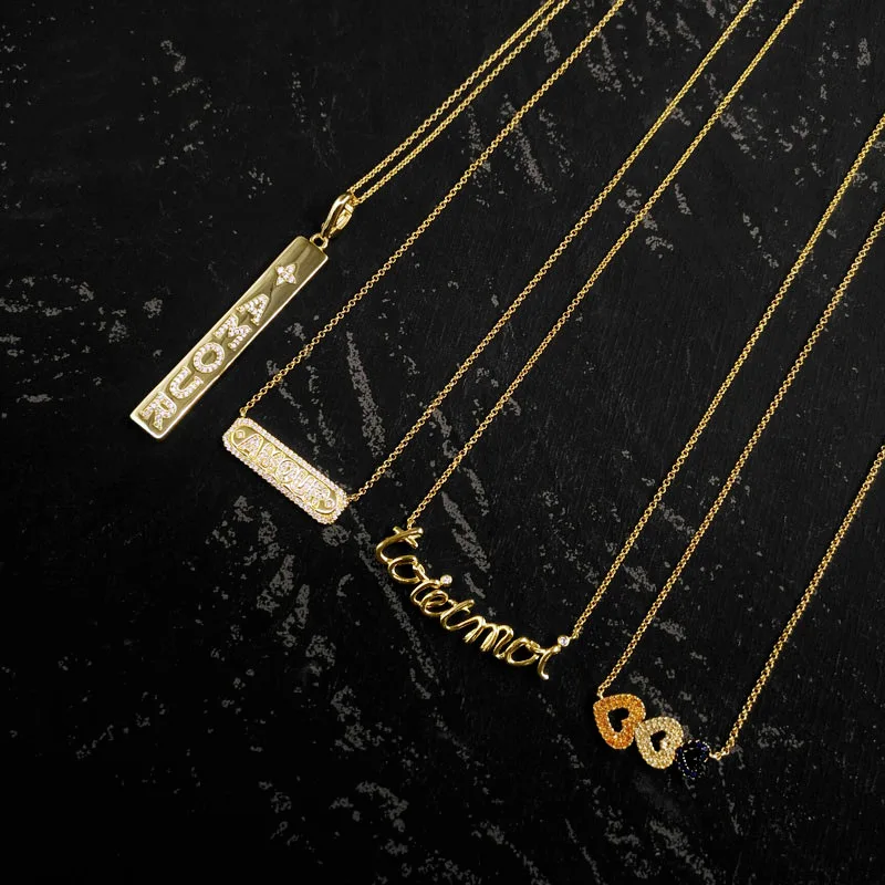 

Женская серебряная любовная цепочка со стразами в форме сердца