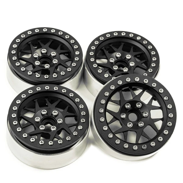 Колесные диски из алюминиевого сплава 2 для 1/10 RC Rock Crawler Axial SCX10 RR10 Wraith 90056 Traxxas TRX4 4