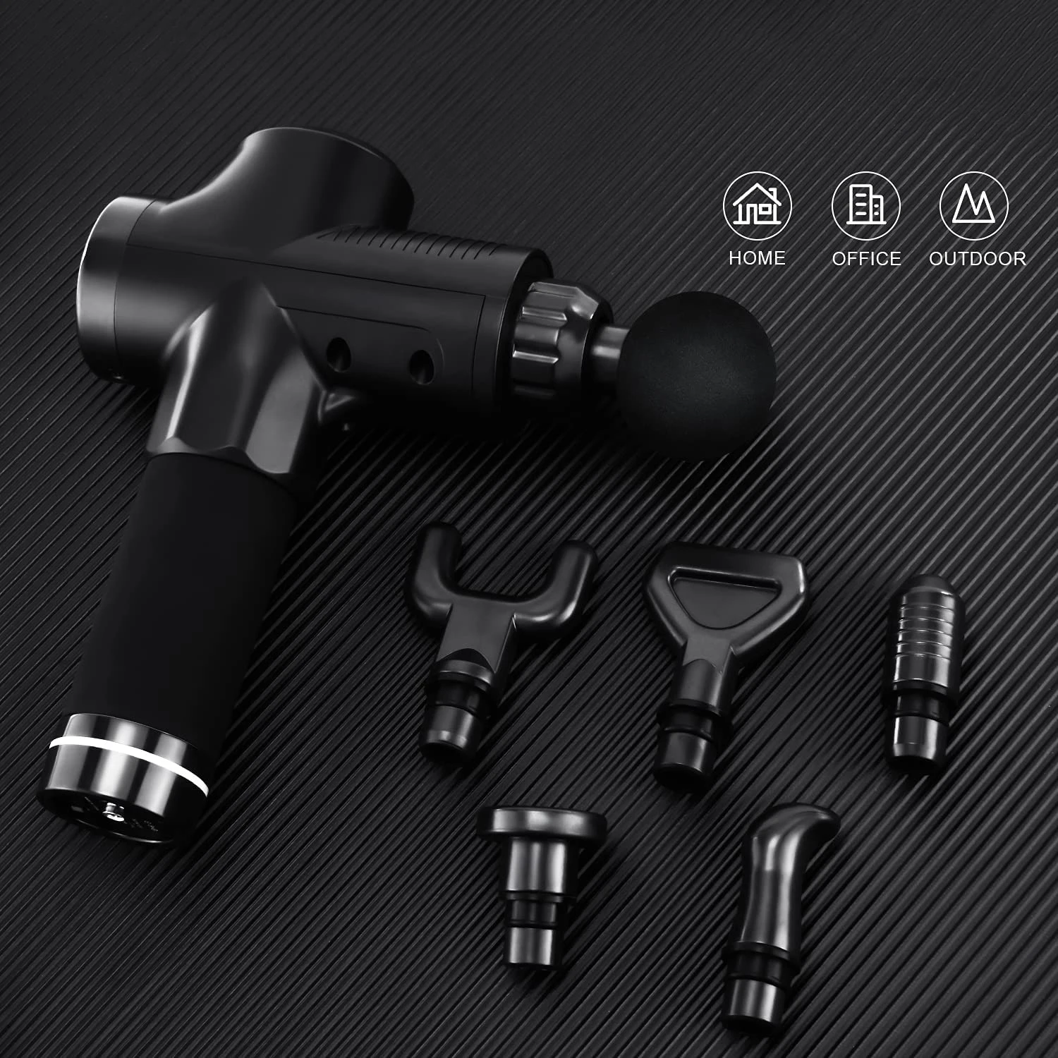 Massage Gun Deep Tissue Percussion Pistol Muscle Pain Relief Body Neck Massagr Abdomen Exercising Relaxation 30 Speeds | Красота и