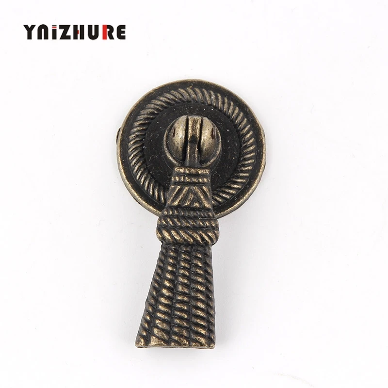 1 шт. 43*28 мм Античная ручка ящика в передней части на дверь шкафа монтируется