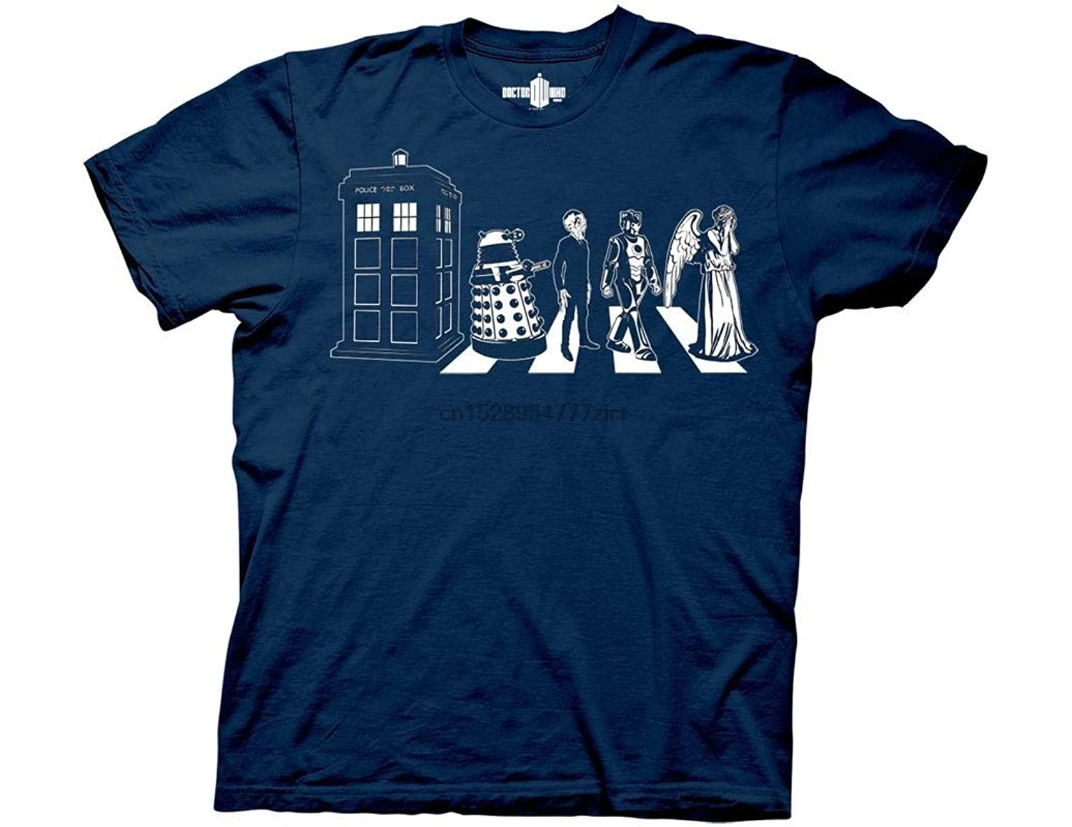 

Doctor Who Detailed Street Crossing Adult T-Shirt