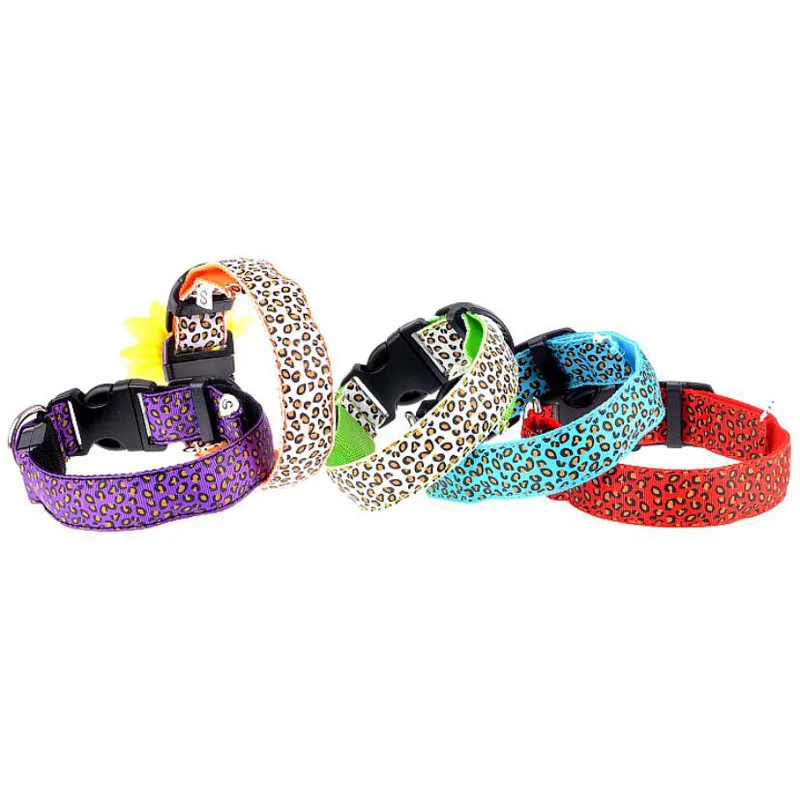 Светодиодный ошейник для домашних животных безопасная Ночная подсветка