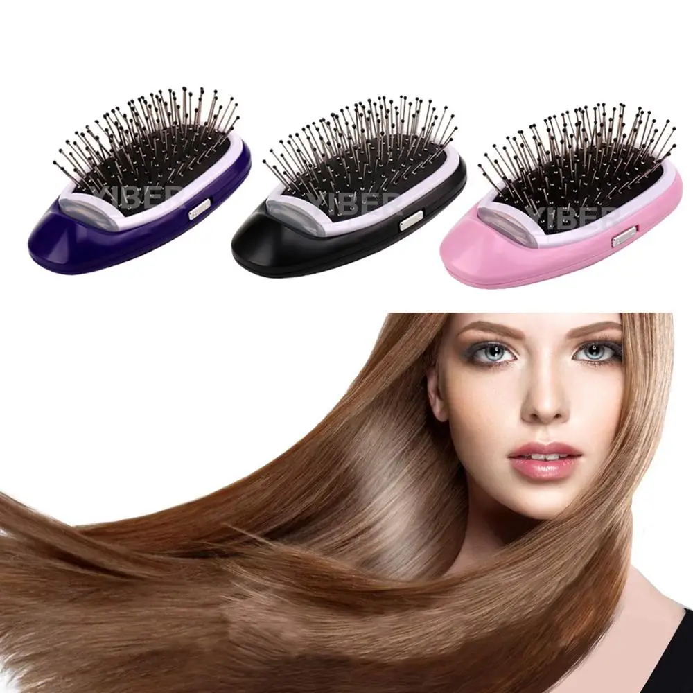 

Ionic Hair Brush Portable Electric Hairbrush Anti Static Magic Negative ion Hair Massage Comb no more frizz Hair Styler dropship