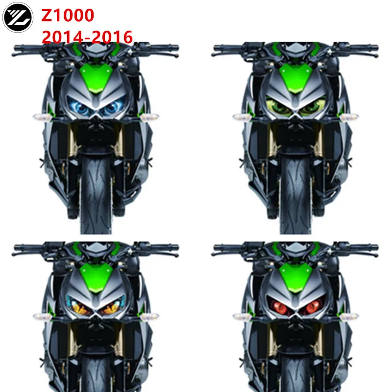 Аксессуары для мотоциклов KAWASAKI Z1000 Z 1000 2014 2015 2016 3D наклейка на переднюю фару