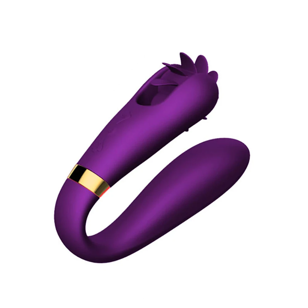 Rotation Dildo Vibrators Oral Sex Tongue Licking G Spot Clitoris Stimulator Toys for Women Female U Anal | Красота и здоровье